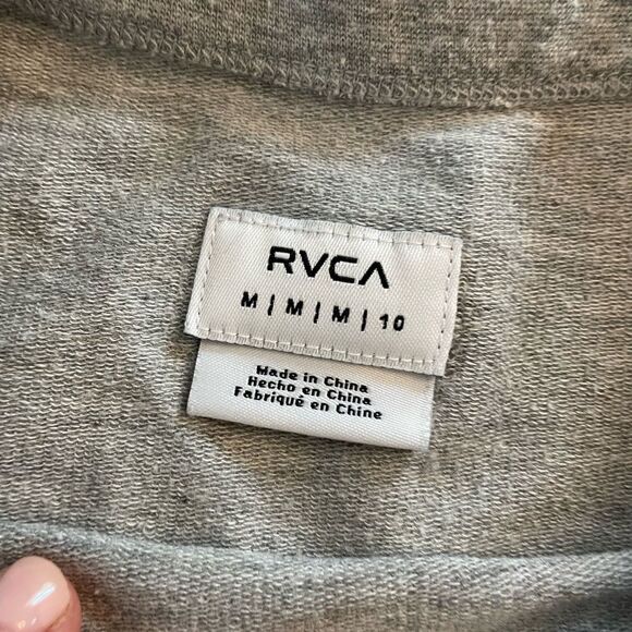 Gray cropped sweater from RVCA - Picture 2 of 7